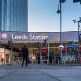 Train services between Leeds and York are seeing delays due to trespassers on the line.