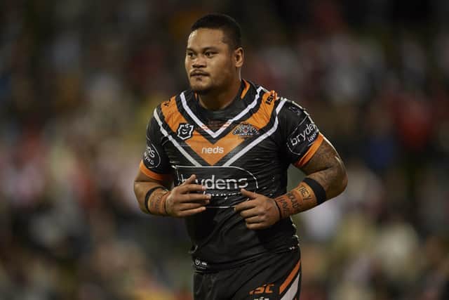Featherstone Rovers' Joey Leilua is in line to make his debut against Leigh Centruions tonight. Picture: Brett Hemmings/Getty Images.