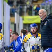 NEW CHALLENGE: Dave Whistle, behind the bench during his time as head coach of Leeds Knights. Picture: James Hardisty