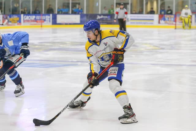 Brandon Whistle
, in action for Leeds Knights earlier this season. Picture: 
Andy Bourke/Podium Prints
