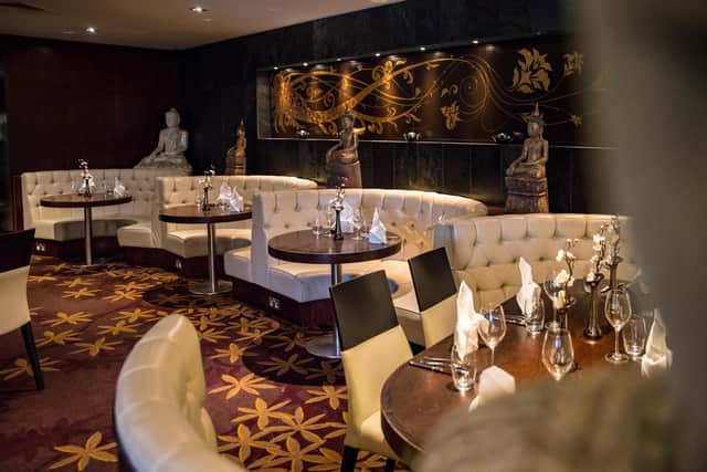 The cookery masterclasses will be held in the upper restaurant area