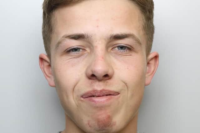 Brandon Varley was sent to a young offender institution for two years for burglary.
