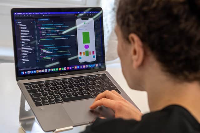 Adam's app will offer rewards and long-lasting incentives to break down unhealthy scrolling habits (Photo: Bruce Rollinson)