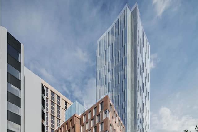 It will be one of the tallest buildings in Leeds.