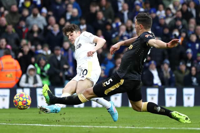 FORWARD OPTION - Leeds United boss Marcelo Bielsa has used Daniel James as a lone striker during Patrick Bamford's absence. Pic: Getty