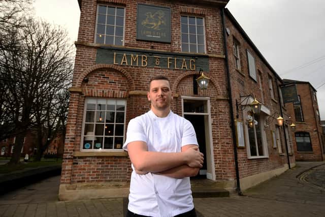 Matt Nolan, 32, is the head chef at the Lamb and Flag on Church Row, Leeds (Photo: Simon Hulme)