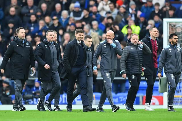BIG FAN - Aston Villa manager Steven Gerrard has gone on record with his appreciation for Leeds United boss Marcelo Bielsa. Pic: Getty