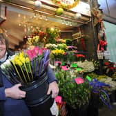 Alan Brown Flowers in Kirkgate Market is rated 4.6 out of 5 stars on Google Review. Photo: Simon Hulme