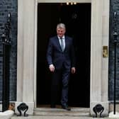 Stewart Andrew, who has been appointed Minister for Housing in the Department for Levelling Up, Housing and Communities, leaves 10 Downing Street, London,