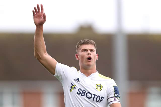 Leeds United Under 23s captain Charlie Cresswell. Pic: Lewis Storey.