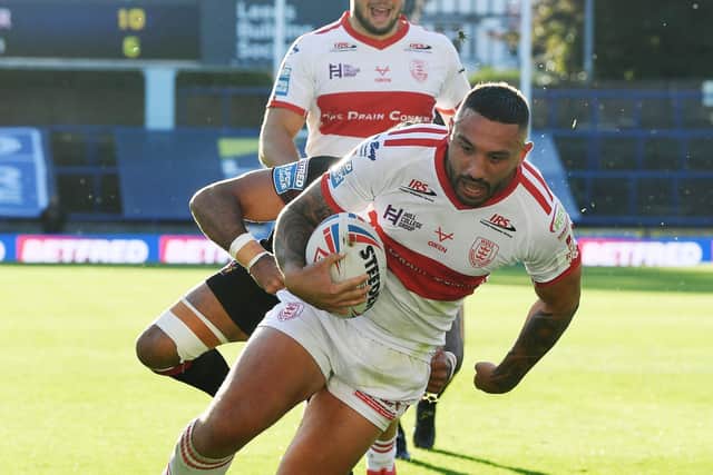 Hull Kingston Rovers' Elliot Minchella  in action back in 2020 (Picture: Jonathan Gawthorpe)