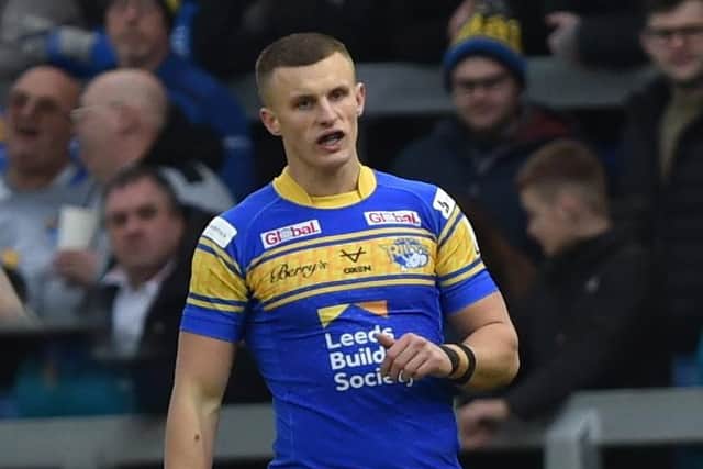 Leeds Rhinos winger and vice-captain Ash Handley is targeting a World Cup call. Picture: Matthew Merrick Photography.