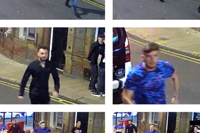 Do you recognise these men? (Photo: WYP)