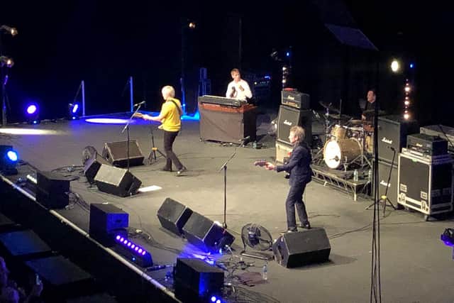 From The Jam in blistering form at York Barbican (photo: Cliff Edwards)