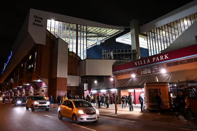 Aston Villa host Leeds United at Villa Park in the Premier League. Pic: Getty