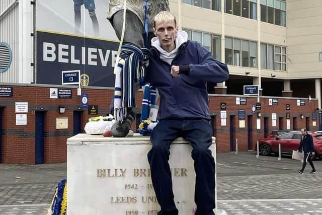 LEEDS WARRIOR - Popular Leeds United fan Adam Hall was described as a 'warrior' by his family as he faced a cancer diagnosis.