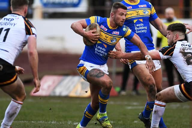 Jack Walker could come in at full-back for Rhinos. Picture by Jonathan Gawthorpe.