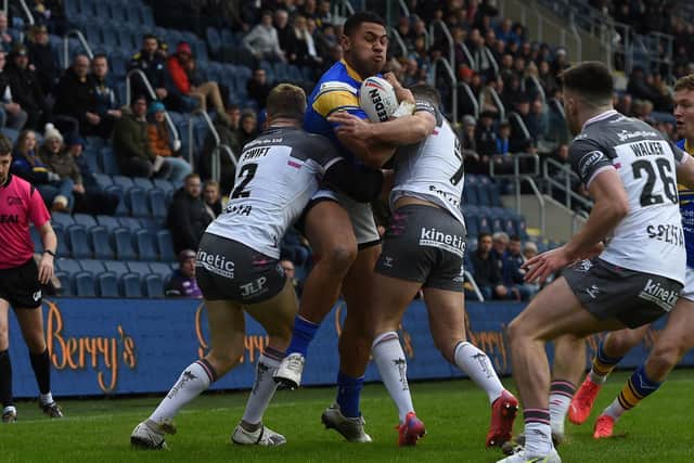 David Fusitu'a is an outstanding recruit for Leeds, according to Daryl Powell. Picture by Matthew Merrick.