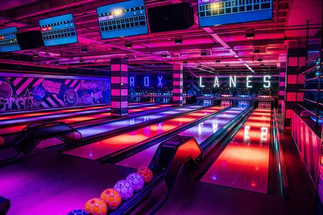 Relocating from its former home on Bond Street, the new gaming hub on The Headrow will offer bowling lanes, ice curling, live sport and two bars. Photo: Tony Johnson