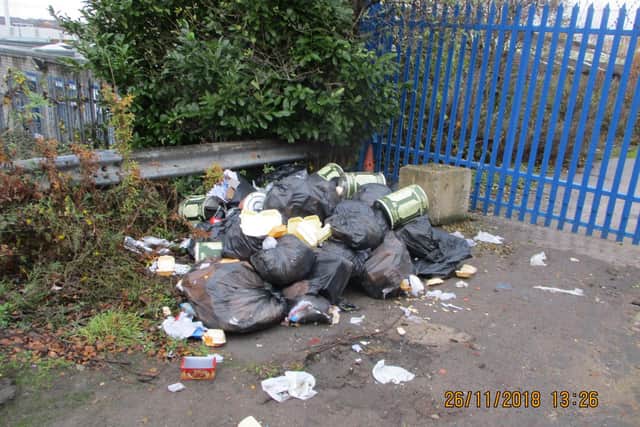 Martin Hughes, Town Street, Armley, was working as a waste removal man but was fly-tipping the waste.