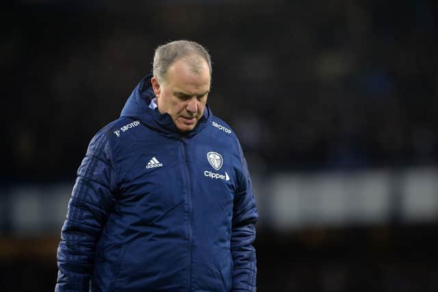 MIDFIELD MISTAKE - Leeds United boss Marcelo Bielsa said he made an error in putting Mateusz Klich in a defensive midfield position against Everton. Pic: Bruce Rollinson