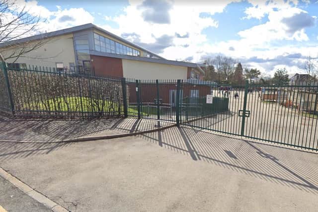 Cookridge Primary School has been targeted twice in a week by trespassers who caused damage and stole equipment. Picture: Google