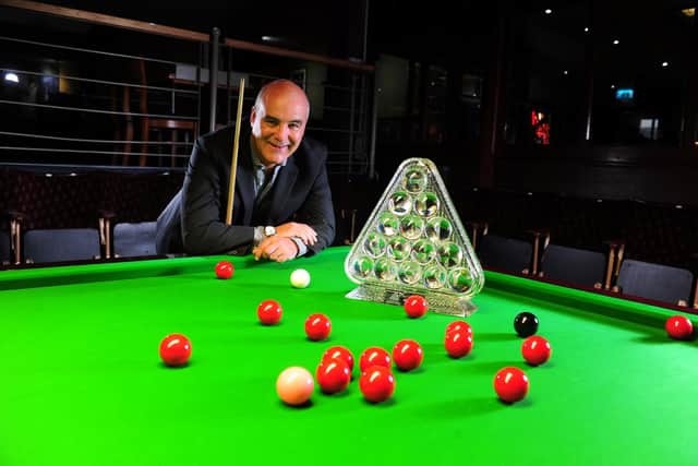 Chris Williamson, who had been co-owner of the Northern Snooker Centre, is pictured there as the venue celebrated its 40th anniversary in 2014. Picture: Tony Johnson