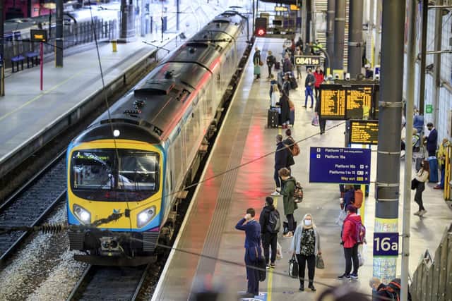 All LNER London Kings Cross trains in and out of Leeds have been cancelled through till lunchtime. Picture: Danny Lawson/PA.