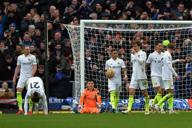 BANG AVERAGE - Leeds United's performance at Everton was not what Tony Dorigo expected to see from Marcelo Bielsa's side. Pic: Bruce Rollinson