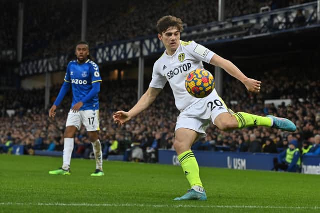 STILL CONFIDENT - Daniel James says Leeds United's next three fixtures are the games they play for. Pic: Bruce Rollinson