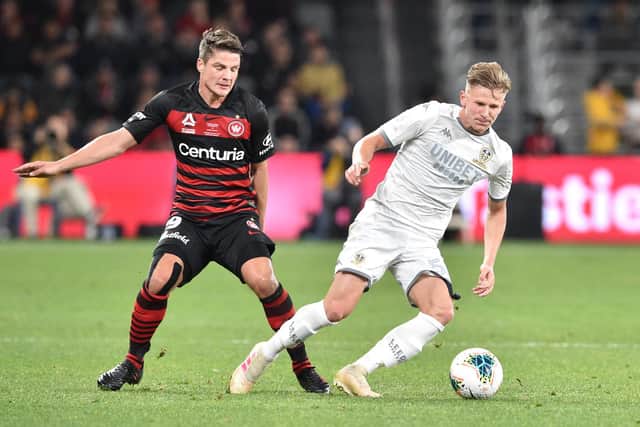 SERIOUS INJURY - Leeds United's Mateusz Bogusz has had surgery on his left knee, which seems likely to end his loan spell with UD Ibiza. Pic: Getty