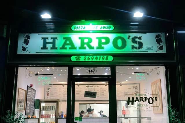 Harpo's Pizza, established in 1979, has been handed down to the next generation