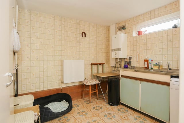 Handily, the house also has a large utility room. Great for tackling those household jobs.
