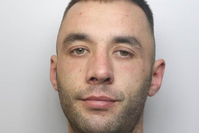 Thomas Knowles stole a Buddha statue during a burglary at a family home in Middleton. He was jailed for 29 months at Leeds Crown Court.