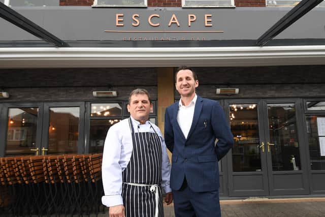 The Escape owners Ilmi 'Castro' Lala and Dash Ndreu, who serve something for every taste (Photo: Simon Hulme)