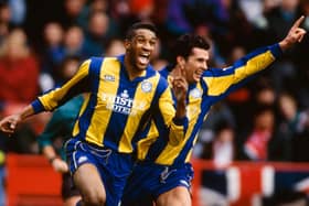 STAYING UP - Ex Leeds United striker Brian Deane thinks the Whites will stay up this season, despite his concerns over squad depth and defensive frailties. Pic: Getty