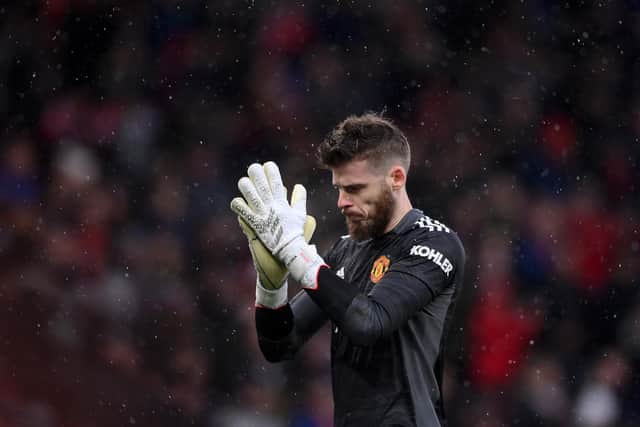 RESPECT: For Leeds United from Manchester United 'keeper David de Gea, above. Photo by Laurence Griffiths/Getty Images.