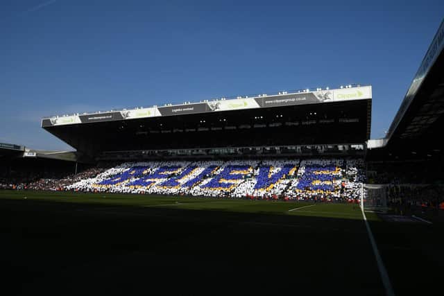 UNITED FRONT - Leeds United must give Marcelo Bielsa everything on Sunday when Manchester United viist. Pic: Getty