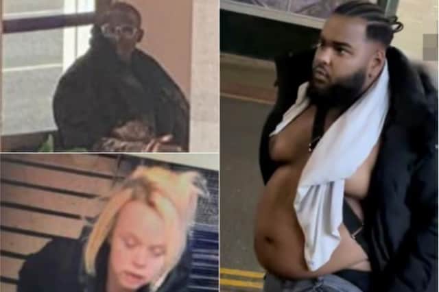 West Yorkshire Police are asking for the public’s help in tracing these people caught on camera in Leeds.