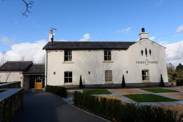 The Three Fishes is a short drive from Clitheroe in a prime Ribble Valley spot