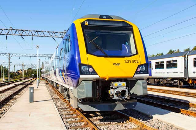 People in Leeds have been warned not to travel by train on Friday due to Storm Eunice.