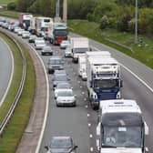 Delays are expected on the A1.