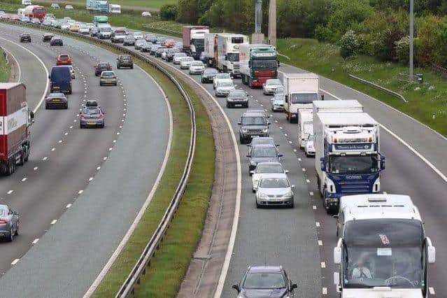 Delays are expected on the A1.