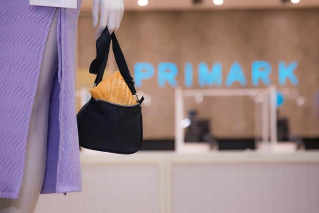 The Greggs x Primark range has launched at Trinity Leeds store.