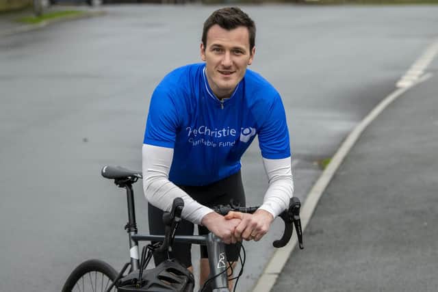 The solo charity bike ride will see Oliver Beckett cycle to Hull to catch a ferry, get off in Rotterdam and then aim to cycle 100 miles per day until he reaches Copenhagen - where wife Jackie will be waiting for him having flown over.