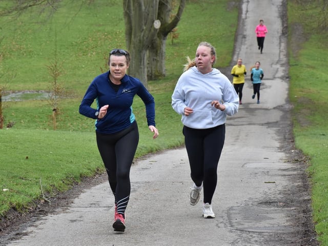 Tough going at the Sewerby Parkrun