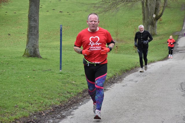Bridlington Road Runners' Dave Pring in action at the Sewerby Parkrun