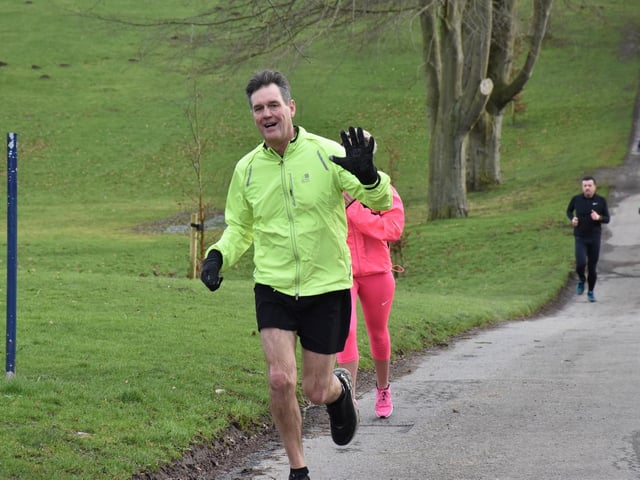 Action from the Sewerby Parkrun