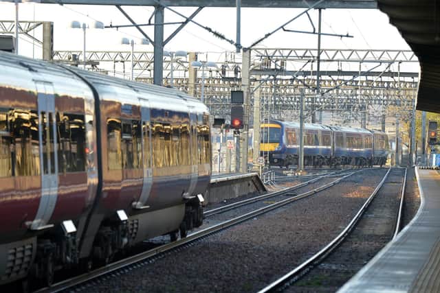 Services running through Leeds will be cancelled, delayed by up to 60 minutes or revised. Picture: Bruce Rollinson.