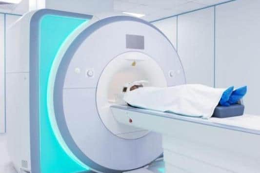 Magnetic resonance imaging (MRI) is a type of scan that uses strong magnetic fields and radio waves in order to produce detailed images of the inside of the body
